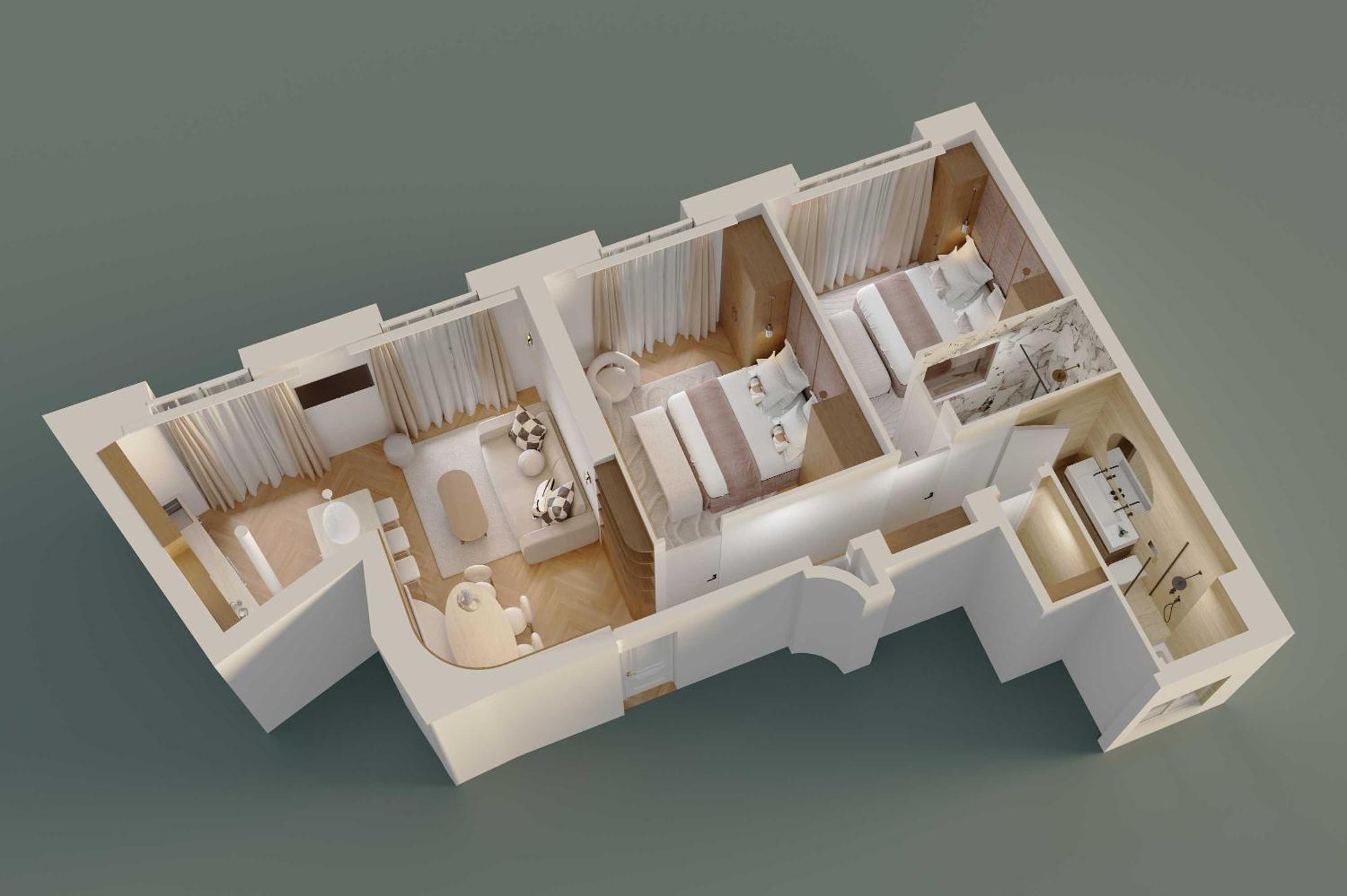 Exclusive With Ac - 2bd-6p - Quartier Latin Paris