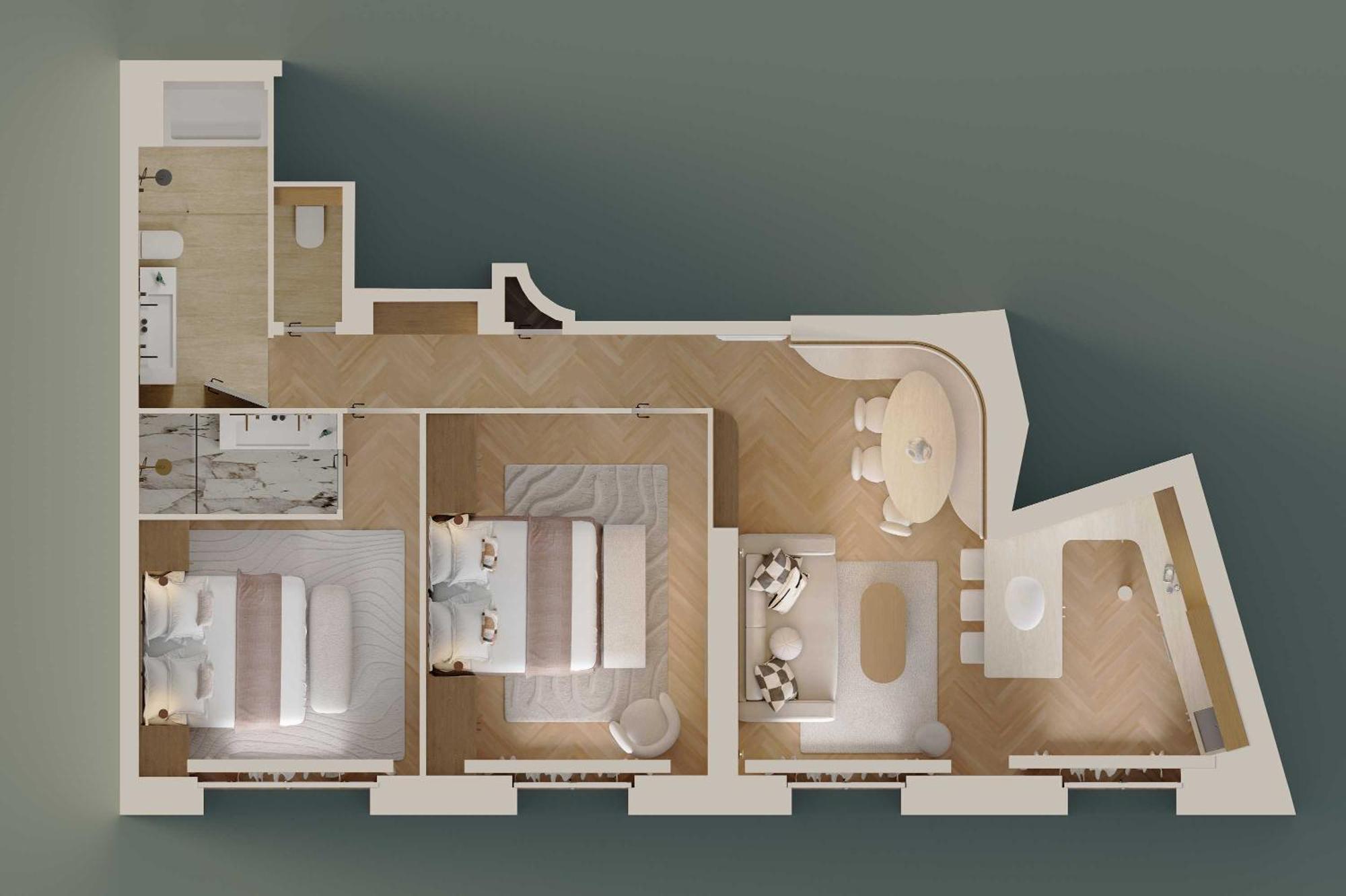 Exclusive With Ac - 2bd-6p - Quartier Latin